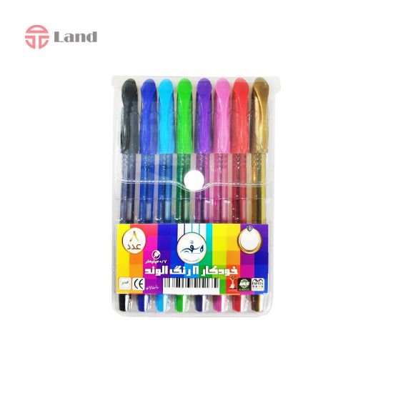 پک خودکار 8 رنگ الوند 