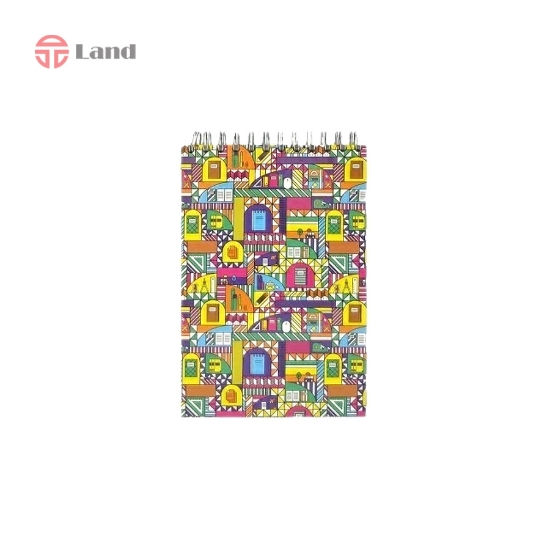 دفترچه یادداشت 80 برگ پاپکو مدل Spring Binding