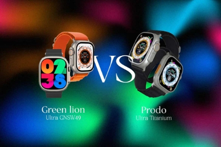 مقایسه ساعت هوشمند Green Lion Ultra GNSW49 و Porodo Ultra Titanium