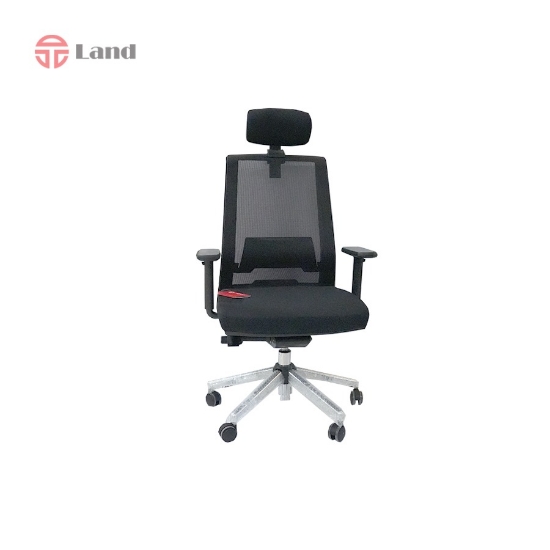 صندلی اداری نیلپر مدل OCM850 پایه کروم-پارچه ای