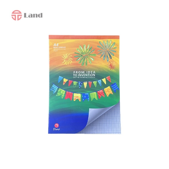 دفتر شطرنجی 80 برگ Duno سایز A4