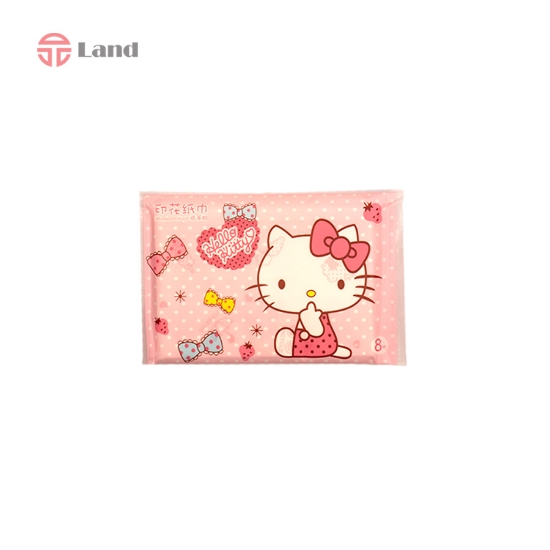 دستمال جیبی مدل کیتی 8 برگ