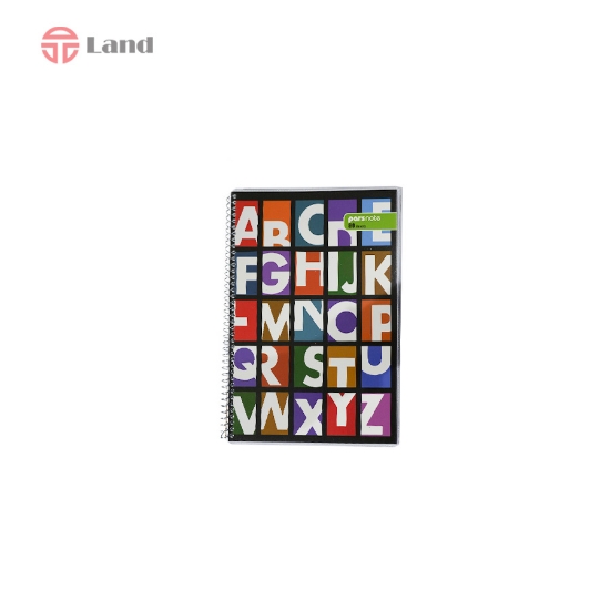 دفتر دو خط پارس نوت 80 برگ جلد طلقی V2003