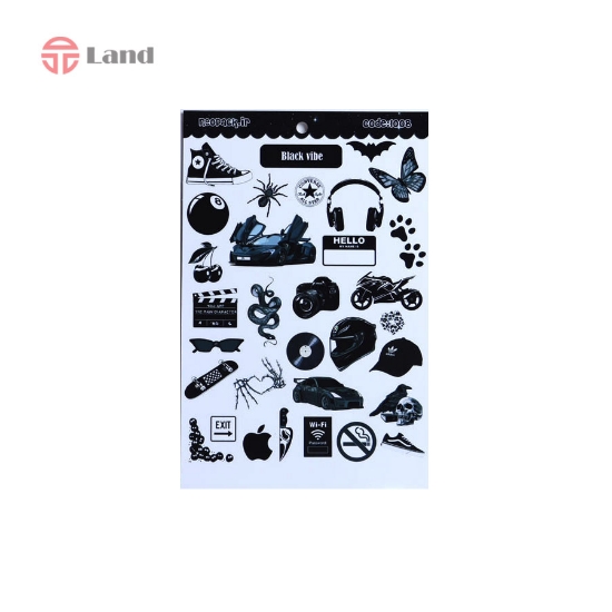 برچسب نیوپک black vibe کد 1008