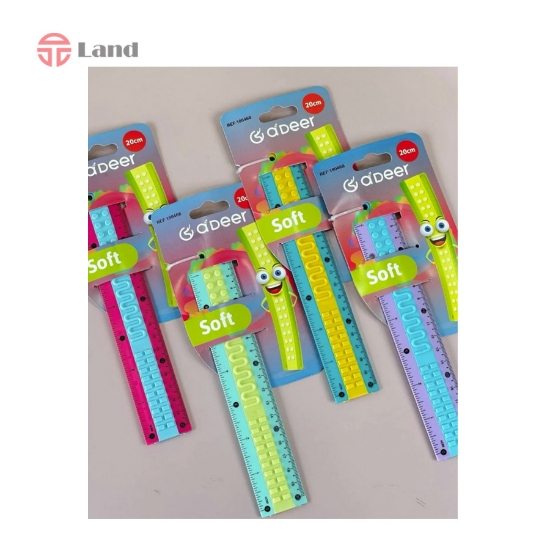 خط کش پلاستیکی 20 سانت کد 180468