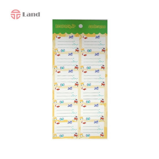 برچسب اسامی نئوپک کد 4200