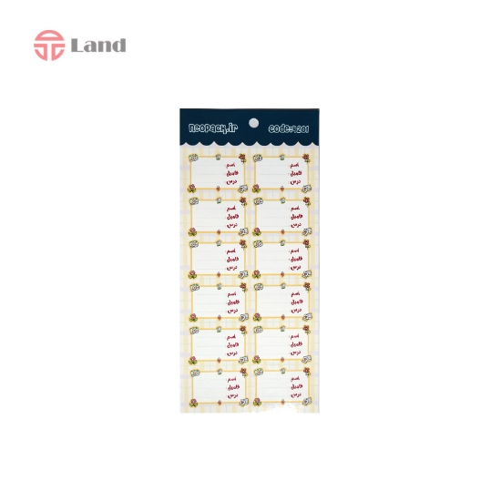 برچسب اسامی نئوپک دوربین کد 4201