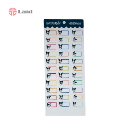 برچسب اسامی نئوپک کرومی کوچک کد 4100