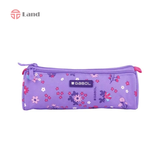 جامدادی سه زیپ گابل Violet سایز 7*7*22