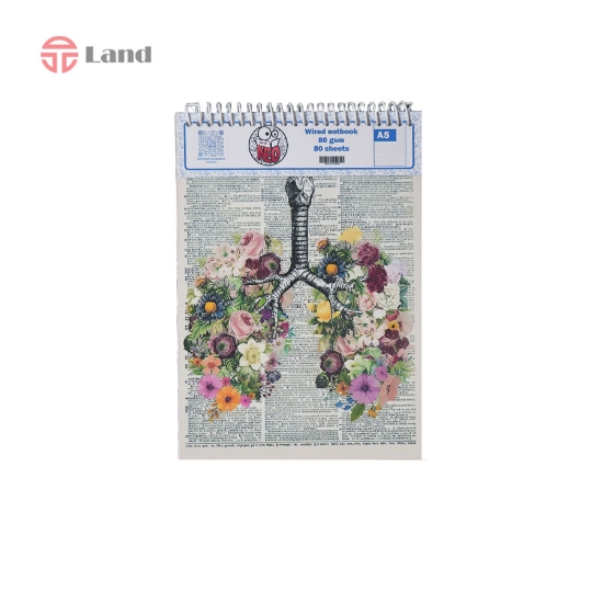 دفتر شطرنجی 80 برگ نئوپک طرح شش سایز A6