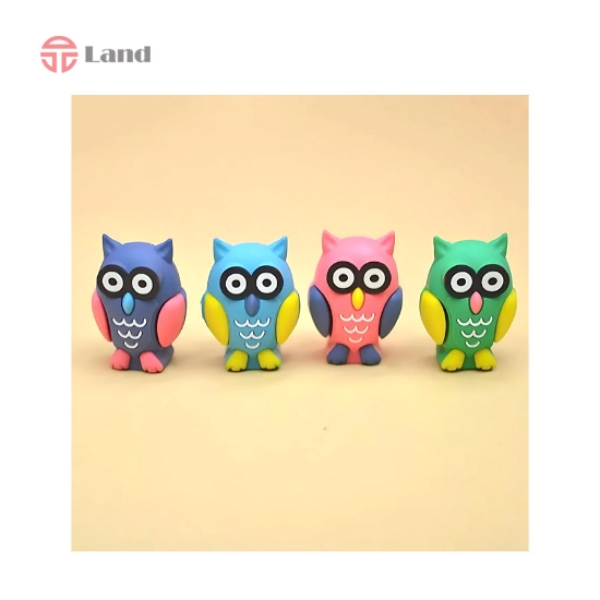 تراش و پاک کن سیلیکونی جغد