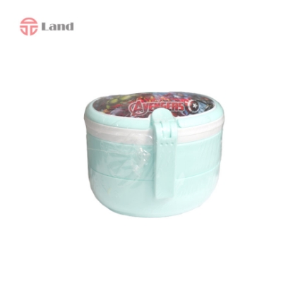 ظرف غذا بیضی دوطبقه کارا طرح اسپایدرمن