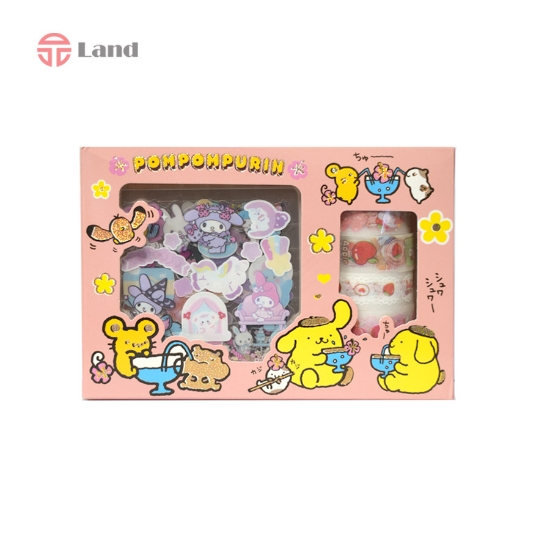 پک استیکر و چسب واشی کرومی