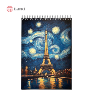 دفتر 80 برگ نئوپک طرح ونگوگ سایز A4