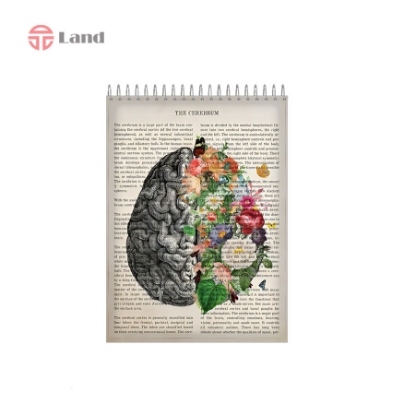 دفتر نقطه ای 80 برگ نئوپک طرح مغز سایز A5